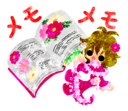 Sticker of cosmos girls sticker #12214433