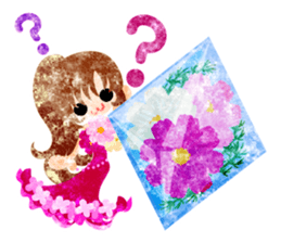 Sticker of cosmos girls sticker #12214434