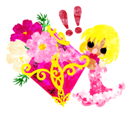 Sticker of cosmos girls sticker #12214435