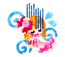 Sticker of cosmos girls sticker #12214437