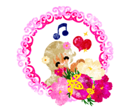 Sticker of cosmos girls sticker #12214438