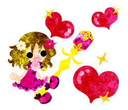 Sticker of cosmos girls sticker #12214442