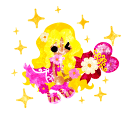 Sticker of cosmos girls sticker #12214444