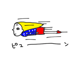 supermaman!2 sticker #12214549