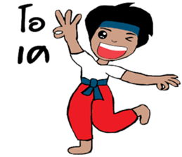 mee chi & mee boon sticker #12214739