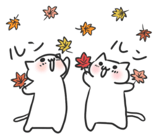 FOUR SEASONS YURUFUWANYANKO sticker #12214834