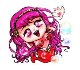 Mermaids World sticker #12215110