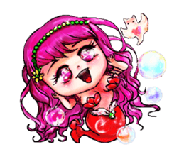 Mermaids World sticker #12215110