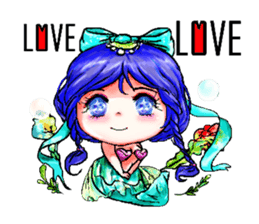 Mermaids World sticker #12215111