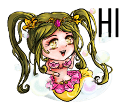 Mermaids World sticker #12215112