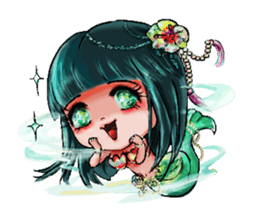 Mermaids World sticker #12215113