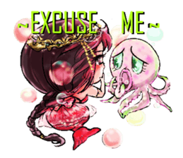 Mermaids World sticker #12215114