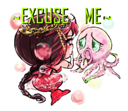 Mermaids World sticker #12215114