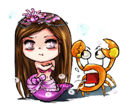 Mermaids World sticker #12215118