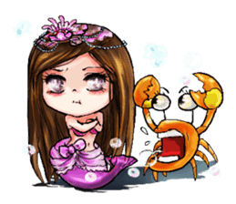 Mermaids World sticker #12215118