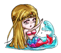Mermaids World sticker #12215119