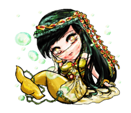 Mermaids World sticker #12215120
