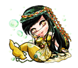 Mermaids World sticker #12215120