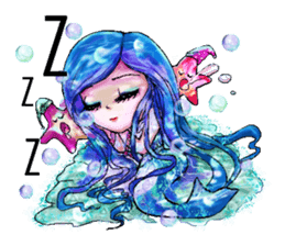 Mermaids World sticker #12215128