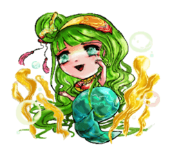 Mermaids World sticker #12215132