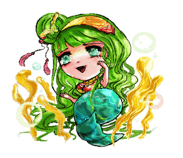 Mermaids World sticker #12215132
