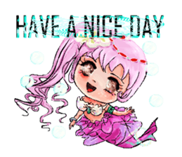 Mermaids World sticker #12215133