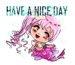 Mermaids World sticker #12215133