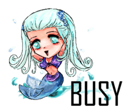 Mermaids World sticker #12215134