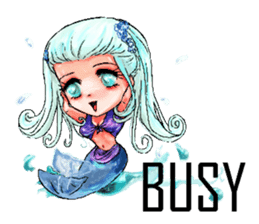 Mermaids World sticker #12215134