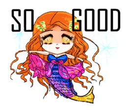 Mermaids World sticker #12215139