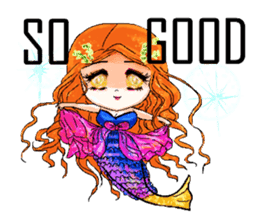 Mermaids World sticker #12215139
