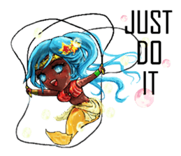 Mermaids World sticker #12215142