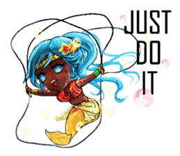 Mermaids World sticker #12215142