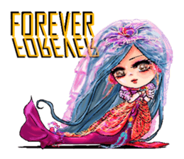 Mermaids World sticker #12215144
