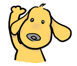 Lovely Friendship 'Dog and Chick' vol.2 sticker #12215995