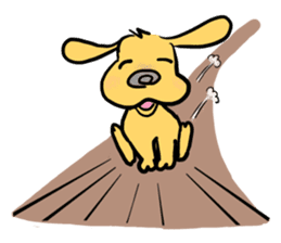 Lovely Friendship 'Dog and Chick' vol.2 sticker #12216005