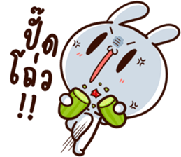 Moose the Rabbit & Babe Carrot 4 sticker #12216085