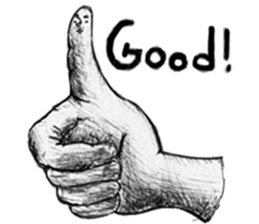 Big toe "Mr.mustache" sticker #12216236