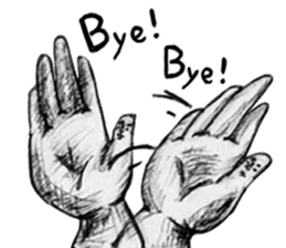 Big toe "Mr.mustache" sticker #12216247