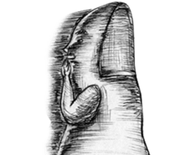 Big toe "Mr.mustache" sticker #12216268