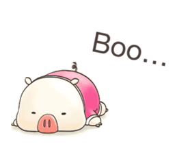 Cute pig by Torataro sticker #12216491