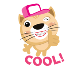 "Torao-Kun" the japanese tabby cat! sticker #12216835