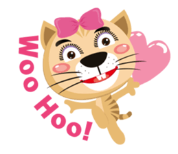 "Torao-Kun" the japanese tabby cat! sticker #12216844