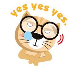 "Torao-Kun" the japanese tabby cat! sticker #12216846