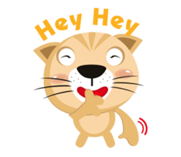 "Torao-Kun" the japanese tabby cat! sticker #12216850