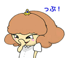 Mio-chan angry mode sticker #12217236