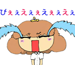 Mio-chan angry mode sticker #12217247