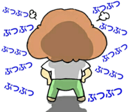 Mio-chan angry mode sticker #12217263