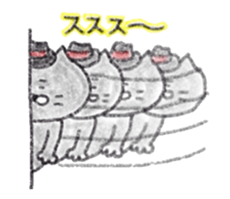 Nekochan to asobou crayon version sticker #12217817