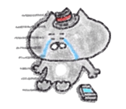 Nekochan to asobou crayon version sticker #12217819